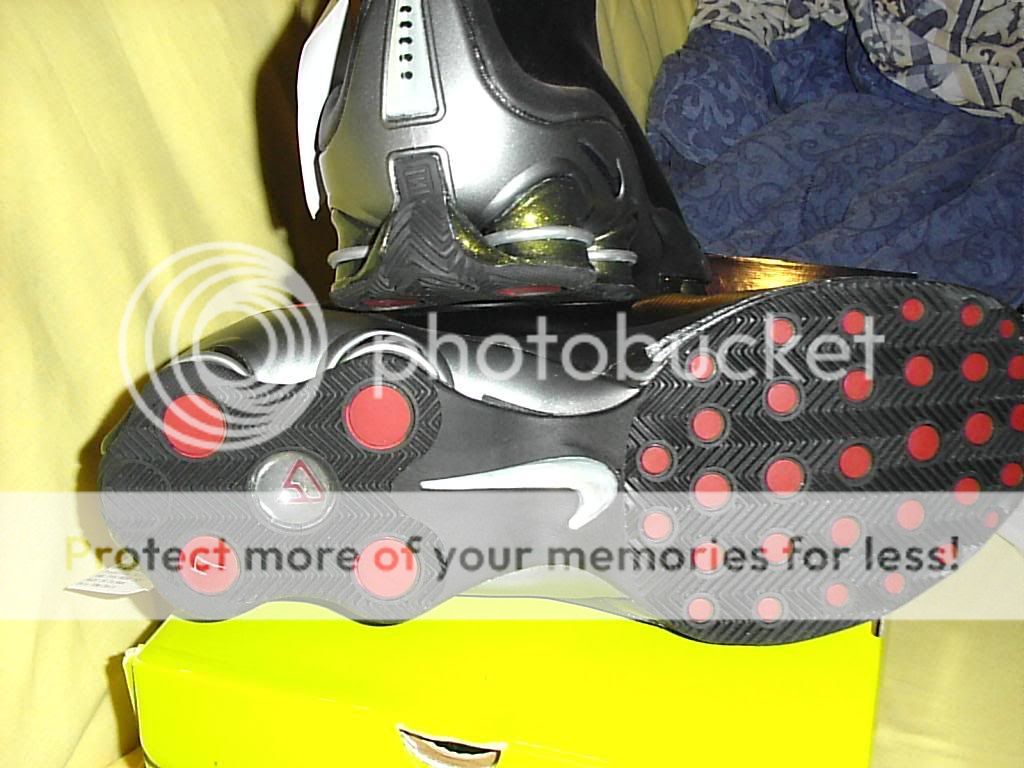 nike shox vc 1 sample ft 黑 绿 金~(*^__^*)